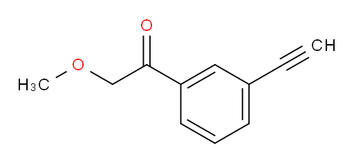 1-(3-ethynylphenyl)-2-methoxyethanone