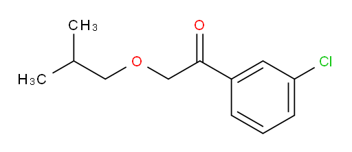 1-(3-chlorophenyl)-2-isobutoxyethanone