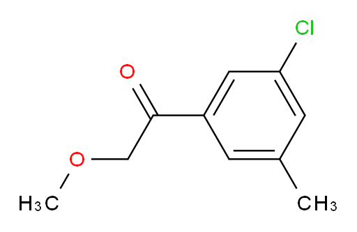 1-(3-chloro-5-methylphenyl)-2-methoxyethanone