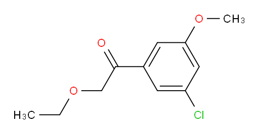 1-(3-chloro-5-methoxyphenyl)-2-ethoxyethanone