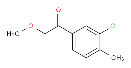 1-(3-chloro-4-methylphenyl)-2-methoxyethanone
