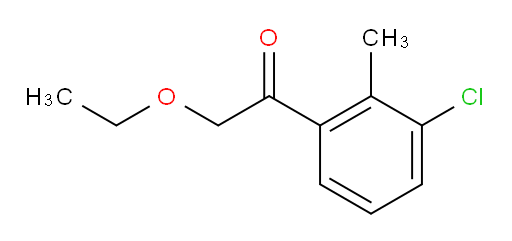 1-(3-chloro-2-methylphenyl)-2-ethoxyethanone
