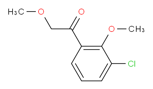 1-(3-chloro-2-methoxyphenyl)-2-methoxyethanone