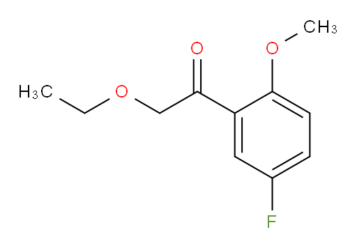 2-ethoxy-1-(5-fluoro-2-methoxyphenyl)ethanone