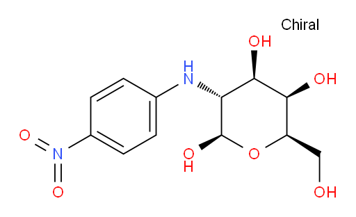 (2R,3R,4R,5R,6R)-6-(hydroxymethyl)-3-((4-nitrophenyl)amino)tetrahydro-2H-pyran-2,4,5-triol