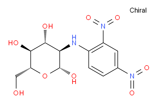 (2R,3R,4R,5S,6R)-3-((2,4-dinitrophenyl)amino)-6-(hydroxymethyl)tetrahydro-2H-pyran-2,4,5-triol