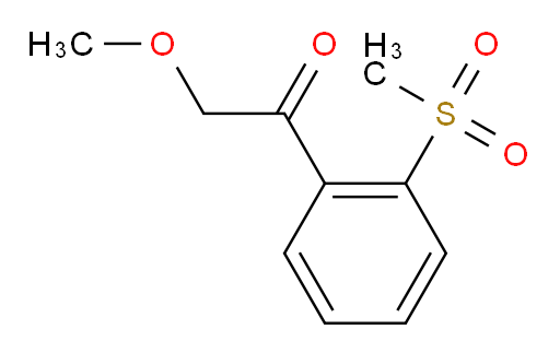 2-methoxy-1-(2-(methylsulfonyl)phenyl)ethanone