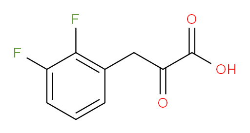 3-(2,3-difluorophenyl)-2-oxopropanoic acid
