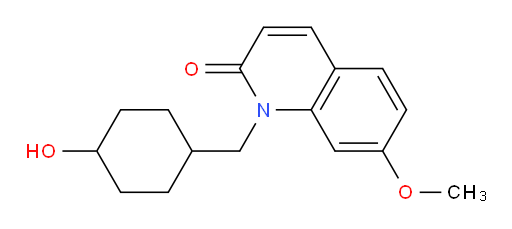 1-((4-hydroxycyclohexyl)methyl)-7-methoxyquinolin-2(1H)-one