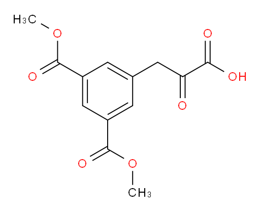3-(3,5-bis(methoxycarbonyl)phenyl)-2-oxopropanoic acid