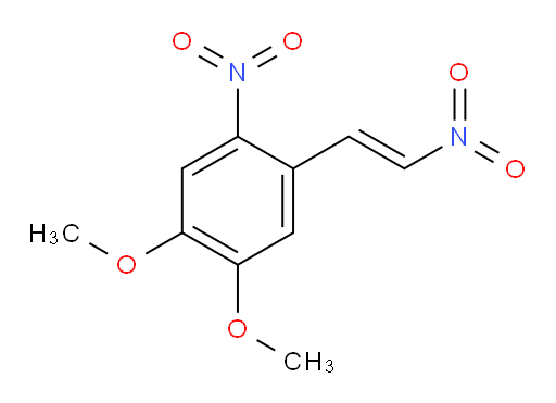 (E)-1,2-dimethoxy-4-nitro-5-(2-nitrovinyl)benzene