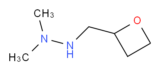1,1-dimethyl-2-(oxetan-2-ylmethyl)hydrazine