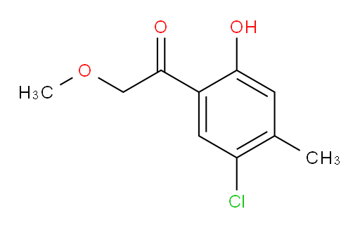 1-(5-chloro-2-hydroxy-4-methylphenyl)-2-methoxyethanone