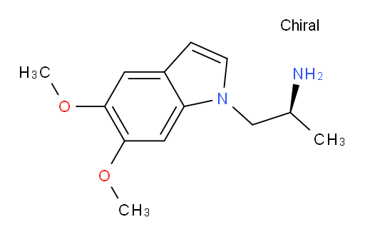(S)-1-(5,6-dimethoxy-1H-indol-1-yl)propan-2-amine