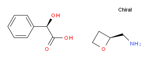 (S)-oxetan-2-ylmethanamine (R)-2-hydroxy-2-phenylacetate