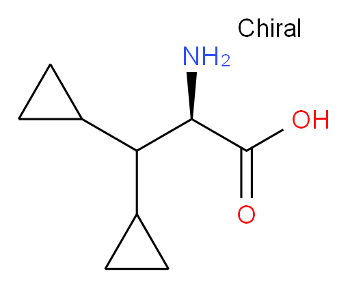 (R)-2-amino-3,3-dicyclopropylpropanoic acid