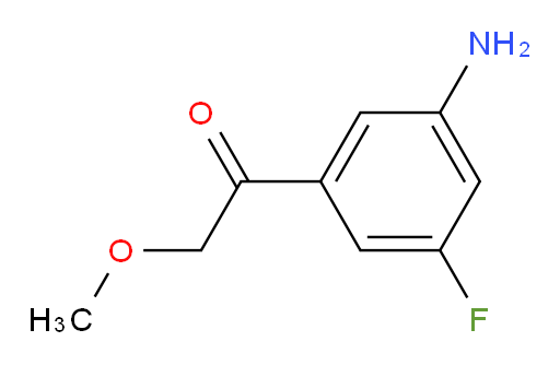1-(3-amino-5-fluorophenyl)-2-methoxyethanone