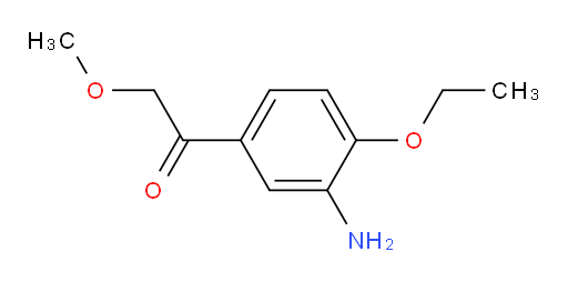 1-(3-amino-4-ethoxyphenyl)-2-methoxyethanone