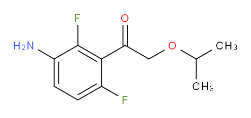 1-(3-amino-2,6-difluorophenyl)-2-isopropoxyethanone