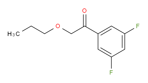 1-(3,5-difluorophenyl)-2-propoxyethanone