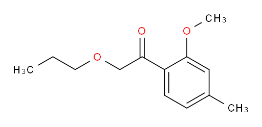 1-(2-methoxy-4-methylphenyl)-2-propoxyethanone