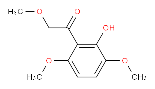 1-(2-hydroxy-3,6-dimethoxyphenyl)-2-methoxyethanone