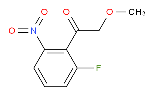 1-(2-fluoro-6-nitrophenyl)-2-methoxyethanone