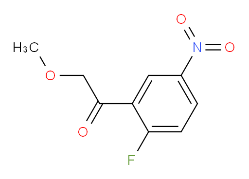 1-(2-fluoro-5-nitrophenyl)-2-methoxyethanone