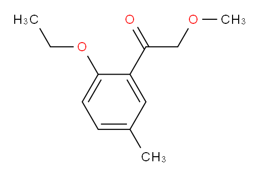 1-(2-ethoxy-5-methylphenyl)-2-methoxyethanone