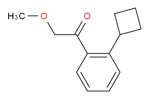 1-(2-cyclobutylphenyl)-2-methoxyethanone