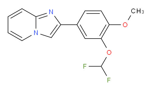 2-(3-(difluoromethoxy)-4-methoxyphenyl)imidazo[1,2-a]pyridine