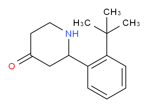 2-(2-(tert-butyl)phenyl)piperidin-4-one