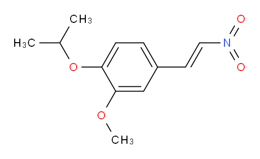 (E)-1-isopropoxy-2-methoxy-4-(2-nitrovinyl)benzene