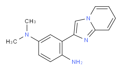 3-(imidazo[1,2-a]pyridin-2-yl)-N1,N1-dimethylbenzene-1,4-diamine