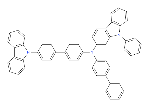 N-(4'-(9H-carbazol-9-yl)-[1,1'-biphenyl]-4-yl)-N-([1,1'-biphenyl]-4-yl)-9-phenyl-9H-carbazol-2-amine