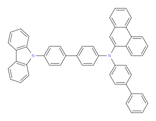 N-(4'-(9H-carbazol-9-yl)-[1,1'-biphenyl]-4-yl)-N-([1,1'-biphenyl]-4-yl)phenanthren-9-amine