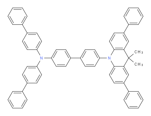 N,N-di([1,1'-biphenyl]-4-yl)-4'-(9,9-dimethyl-2,7-diphenylacridin-10(9H)-yl)-[1,1'-biphenyl]-4-amine