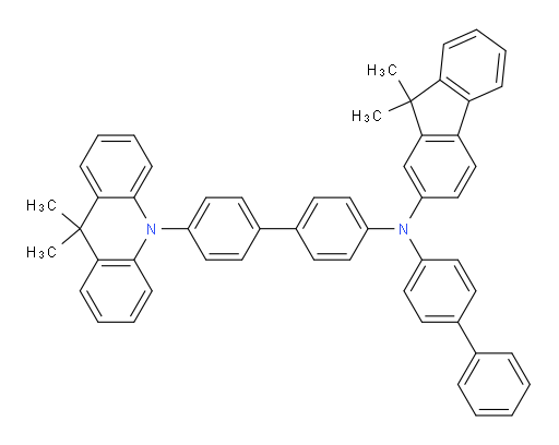 N-([1,1'-biphenyl]-4-yl)-N-(4'-(9,9-dimethylacridin-10(9H)-yl)-[1,1'-biphenyl]-4-yl)-9,9-dimethyl-9H-fluoren-2-amine