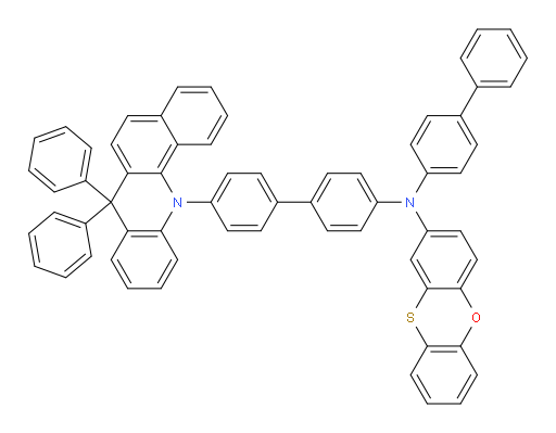 N-([1,1'-biphenyl]-4-yl)-N-(4'-(7,7-diphenylbenzo[c]acridin-12(7H)-yl)-[1,1'-biphenyl]-4-yl)phenoxathiin-2-amine