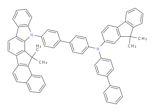 N-([1,1'-biphenyl]-4-yl)-N-(4'-(14,14-dimethylbenzo[4,5]indeno[2,1-a]carbazol-13(14H)-yl)-[1,1'-biphenyl]-4-yl)-9,9-dimethyl-9H-fluoren-2-amine