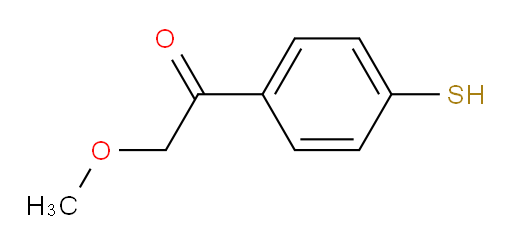 1-(4-mercaptophenyl)-2-methoxyethanone
