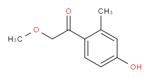 1-(4-hydroxy-2-methylphenyl)-2-methoxyethanone