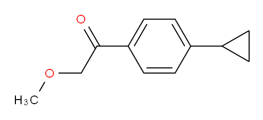 1-(4-cyclopropylphenyl)-2-methoxyethanone