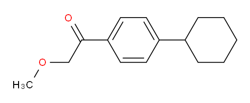 1-(4-cyclohexylphenyl)-2-methoxyethanone