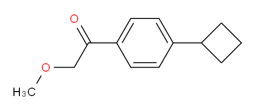 1-(4-cyclobutylphenyl)-2-methoxyethanone