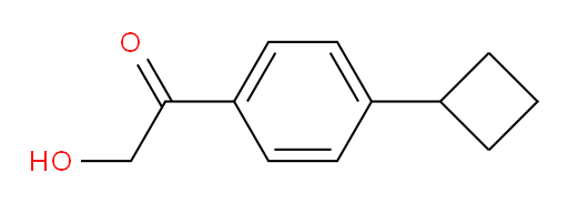 1-(4-cyclobutylphenyl)-2-hydroxyethanone