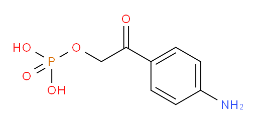 2-(4-aminophenyl)-2-oxoethyl dihydrogen phosphate