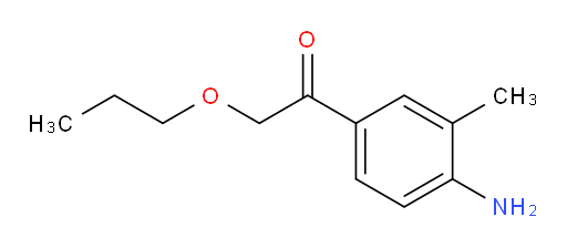 1-(4-amino-3-methylphenyl)-2-propoxyethanone