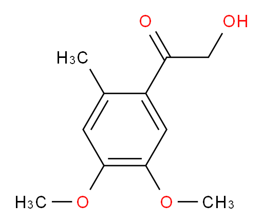 1-(4,5-dimethoxy-2-methylphenyl)-2-hydroxyethanone