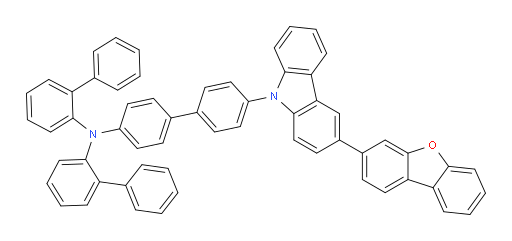 N-([1,1'-biphenyl]-2-yl)-N-(4'-(3-(dibenzo[b,d]furan-3-yl)-9H-carbazol-9-yl)-[1,1'-biphenyl]-4-yl)-[1,1'-biphenyl]-2-amine